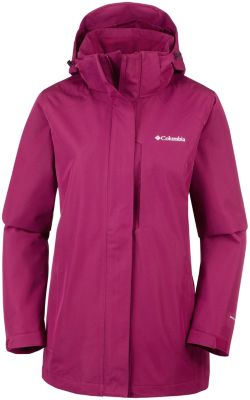 Women's Forest Park&trade; W Jacket Forest Park&trade; W Jacket | 010 | XS, Wine Berry, front