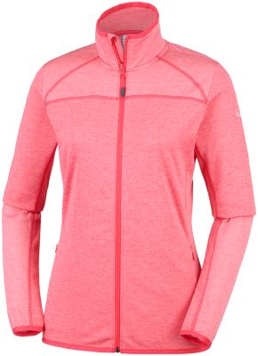 Veste Polaire Baker Valley&trade; Femme Baker Valley&trade; Full Zip Fleece | 633 | S, Red Coral, Coral Bloom, front