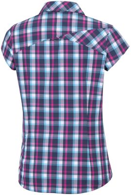 Chemise Manches Courtes Stretch Saturday Trail&trade; II Femme Saturday Trail&trade; II Stretch Pri | 404 | XS, Atoll Plaid, back