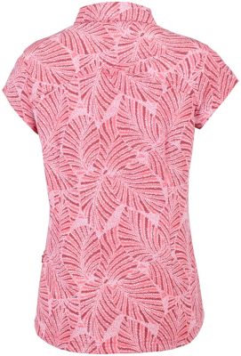 Chemise Manches Courtes Stretch Saturday Trail&trade; II Femme Saturday Trail&trade; II Stretch Pri | 404 | XS, Coral Bloom Print, back