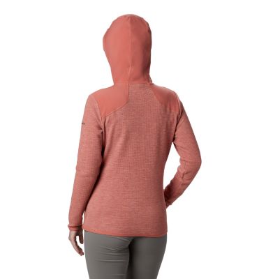 Veste Polaire &agrave; Capuche Coggin Peak&trade; Femme Coggin Peak&trade; FZ Hooded Fleece | 467 | L, Dark Coral, back