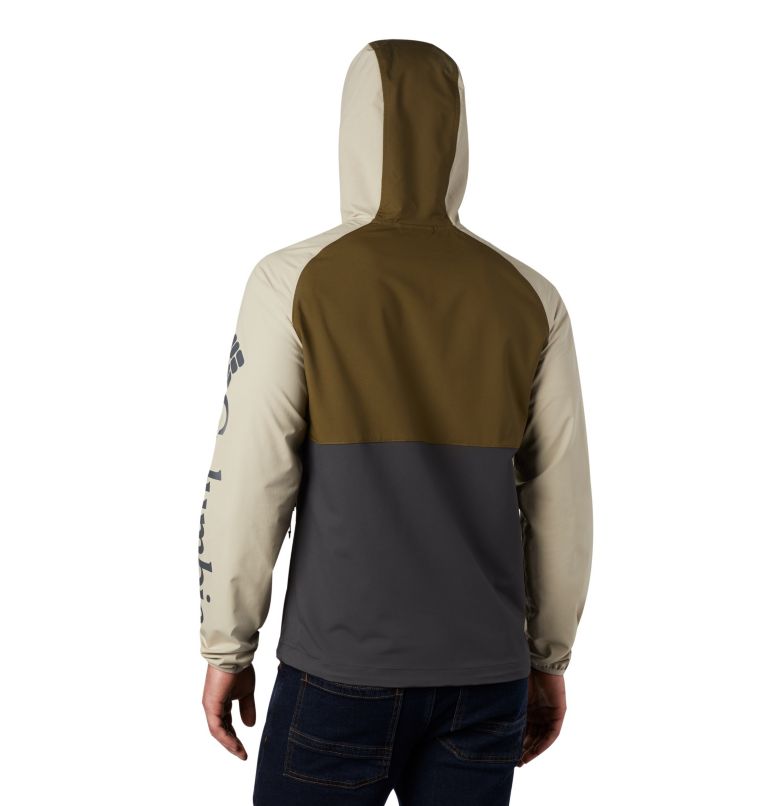 Men's Panther Creek Jacket, Color: Shark, New Olive, Fossil, image 2