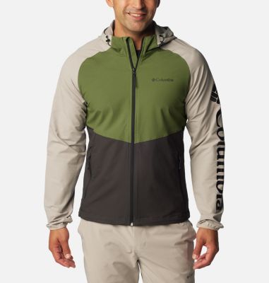 Men's columbia oyanta trail thermal clearance coil colorblock hooded hybrid jacket