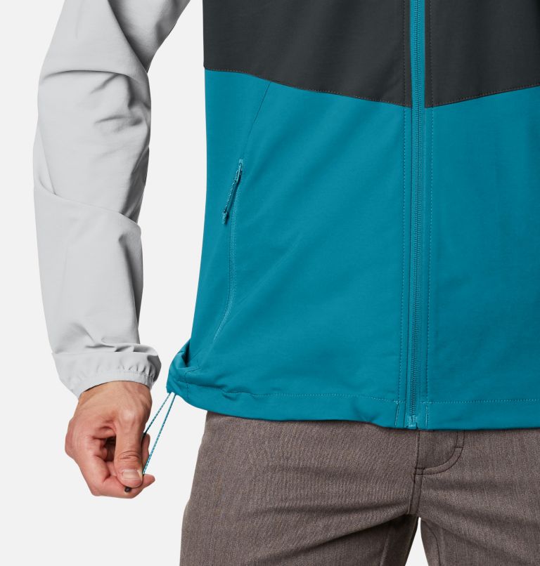 Men's Panther Creek Jacket, Color: Deep Marine, Shark, Nimbus Grey, image 6