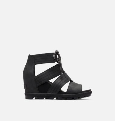 sorel joanie lace up sandals