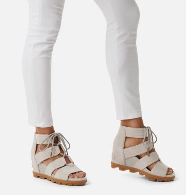 sorel lace up sandals