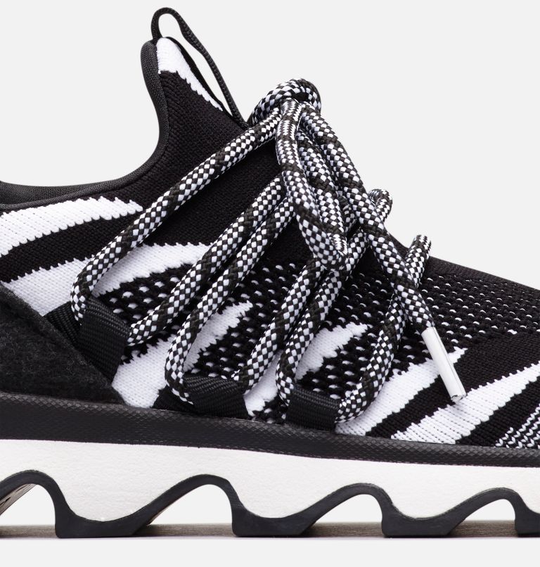 Women's Kinetic Lace Sneaker, Color: Black, image 6