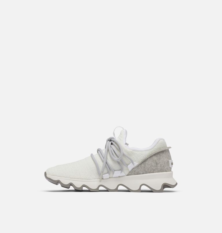 Women's Kinetic Lace Sneaker, Color: White, image 4