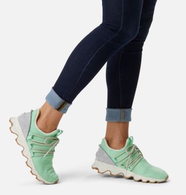 Women's Kinetic&trade; Lace Sneaker KINETIC&trade; LACE | 415 | 10, Vivid Mint, video