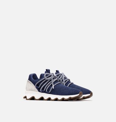 Women's Kinetic&trade; Lace Sneaker KINETIC&trade; LACE | 415 | 10, Blue Shadow, 3/4 front