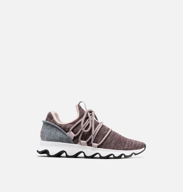 Women's Kinetic Lace Sneaker, Color: Purple Sage, image 1