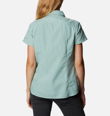 Women's Silver Ridge&trade; 2.0 Short Sleeve Shirt Silver Ridge&trade; 2.0 Short Sleeve | 345 | XS, Aqua Tone, back
