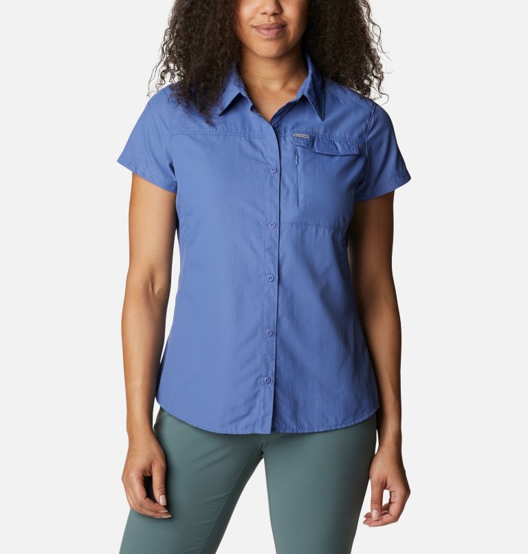 Chemise Columbia Omni-Shade Femme – Blanche – Taille XL – Protection UV – Occasion Parfait état
