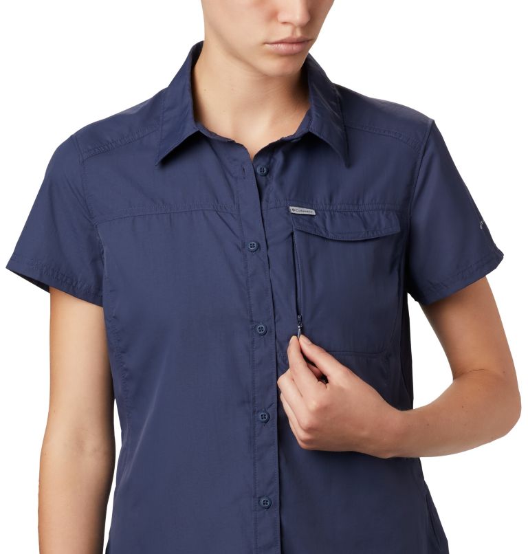 Women's Silver Ridge 2.0 Short Sleeve Shirt, Color: Nocturnal, image 4