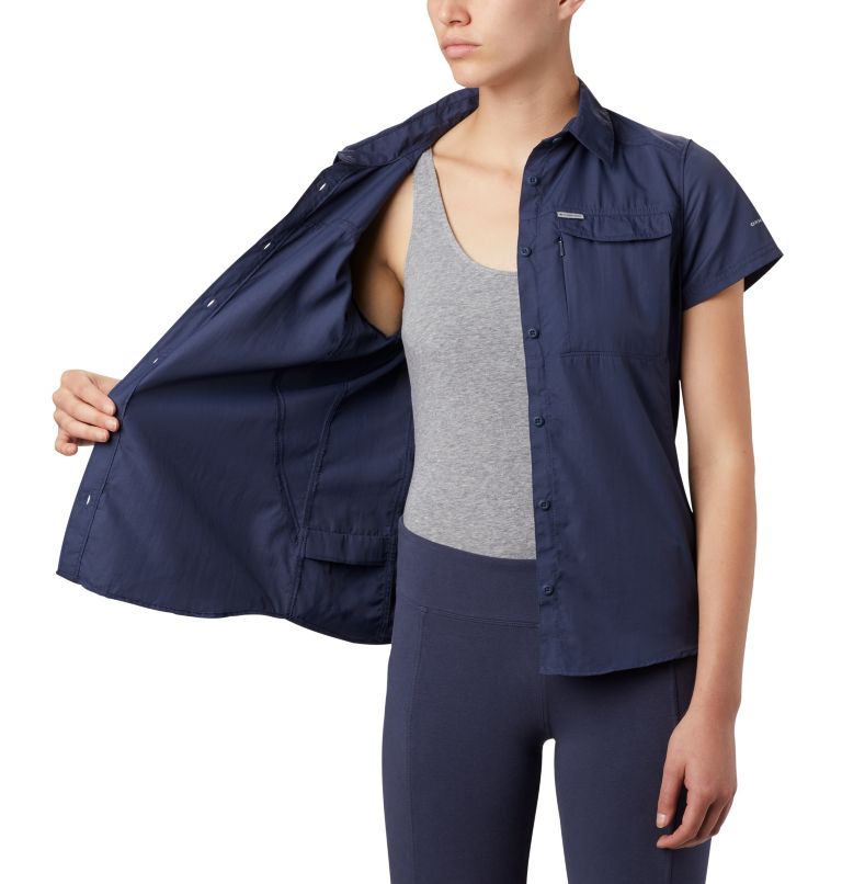 Thumbnail: Women's Silver Ridge 2.0 Short Sleeve Shirt, Color: Nocturnal, image 5