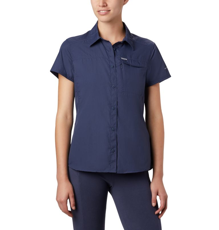Thumbnail: Women's Silver Ridge 2.0 Short Sleeve Shirt, Color: Nocturnal, image 1