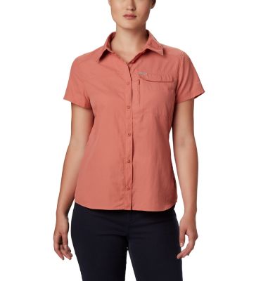 Chemise Manches Courtes Silver Ridge&trade; 2.0 Femme Silver Ridge&trade; 2.0 Short Sleeve | 100 | L, Dark Coral, front