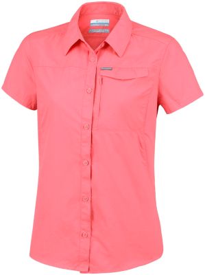 Chemise Manches Courtes Silver Ridge&trade; 2.0 Femme Silver Ridge&trade; 2.0 Short Sleeve | 100 | L, Coral Bloom, front