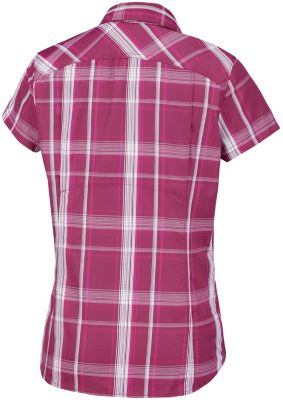Chemise Manches Courtes &agrave; Carreaux Silver Ridge&trade; 2.0 Femme Silver Ridge&trade; 2.0 Plaid Short  | 692 | XS, Wine Berry Large Plaid, back
