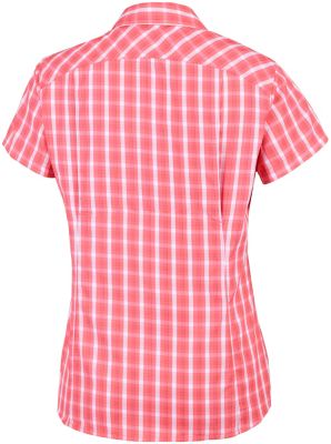 Chemise Manches Courtes &agrave; Carreaux Silver Ridge&trade; 2.0 Femme Silver Ridge&trade; 2.0 Plaid Short  | 692 | XS, Coral Bloom Gingham, back