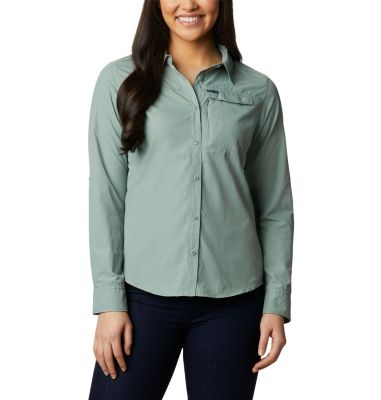 Chemise Manches Longues Silver Ridge&trade; 2.0 Femme Silver Ridge&trade; 2.0 Long Sleeve | 550 | S, Light Lichen, front