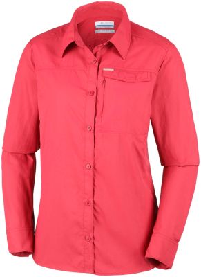 Chemise Manches Longues Silver Ridge&trade; 2.0 Femme Silver Ridge&trade; 2.0 Long Sleeve | 550 | S, Red Coral, front