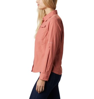 Chemise Manches Longues Silver Ridge&trade; 2.0 Femme Silver Ridge&trade; 2.0 Long Sleeve | 550 | S, Dark Coral, a1