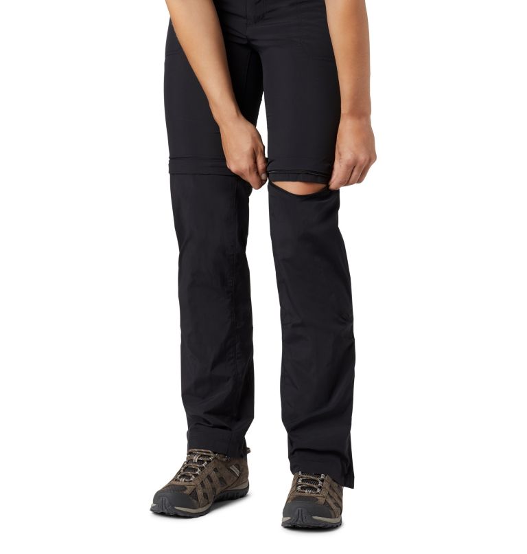 Women's Silver Ridge 2.0 Convertible Pants, Color: Black, image 3