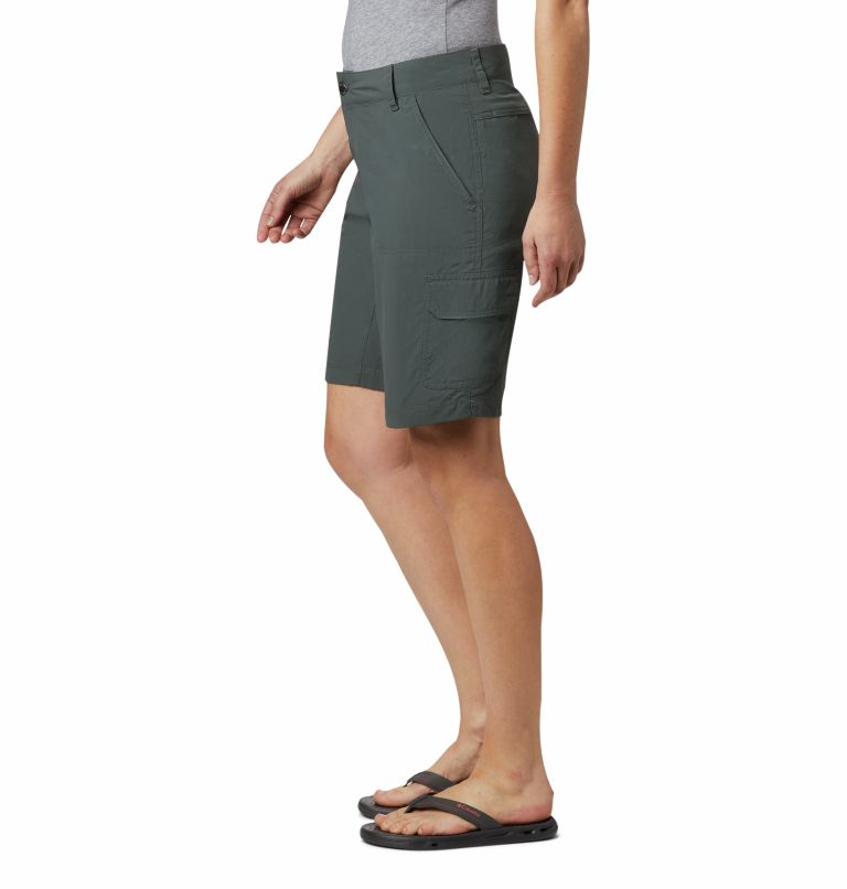 Izzue Zipped Cargo Shorts in Brown Womens Clothing Shorts Cargo shorts 