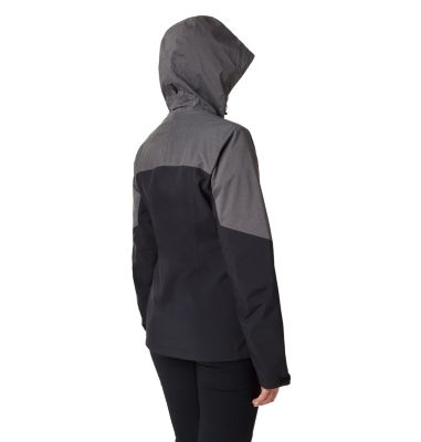 Giacca Evolution Valley&trade; II da donna Evolution Valley&trade; II Jacket | 010 | L, Black, Charcoal Heather, back