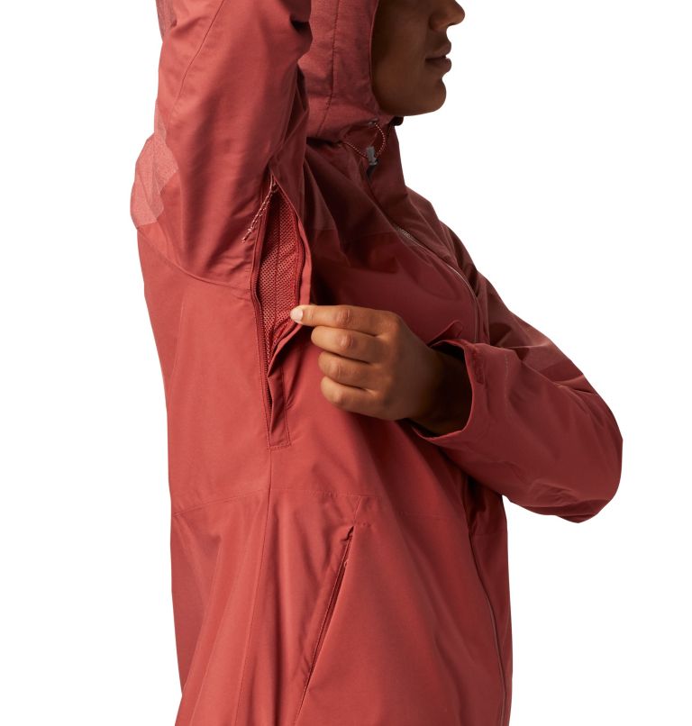 Evolution Valley II Jacket | 638 | L, Color: Dusty Crimson, Dusty Crimson Heather, image 5
