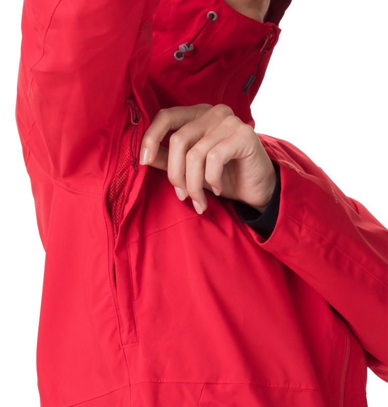 Women's Evolution Valley II Jacket, Color: Red Lily, image 5