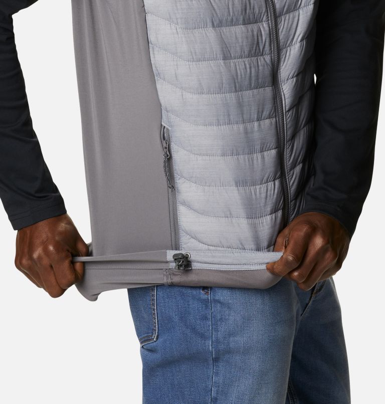 Powder Pass Vest | 040 | M, Color: Columbia Grey Heather, City Grey, image 6