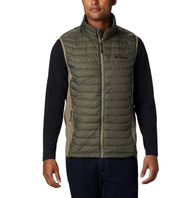 Veste Sans Manches Powder Pass&trade; Homme Powder Pass&trade; Vest | 327 | S, New Olive Heather, Sage, front