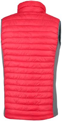 Men's Powder Pass&trade; Vest Powder Pass&trade; Vest | 040 | XS, Mountain Red, Graphite, back