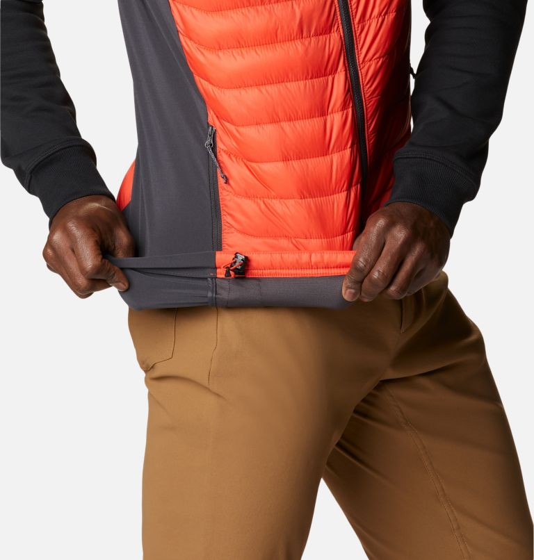 Powder Pass Vest | 813 | L, Color: Red Quartz, Shark, image 5