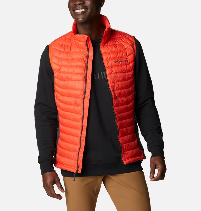Powder Pass Vest | 813 | L, Color: Red Quartz, Shark, image 6