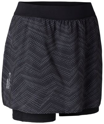 Jupe-short Titan Ultra&trade; Femme Titan Ultra&trade; Skort | 010 | XL, Black, Black Print, front