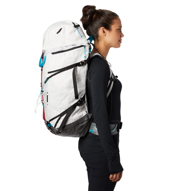 Alpine Light 50 Backpack, Color: White, image 6