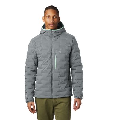 mountain hardwear men's strechdown ds hooded jacket