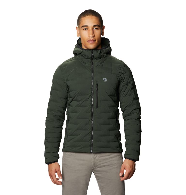 Men S Super Ds Stretchdown Hooded Jacket Mountainhardwear