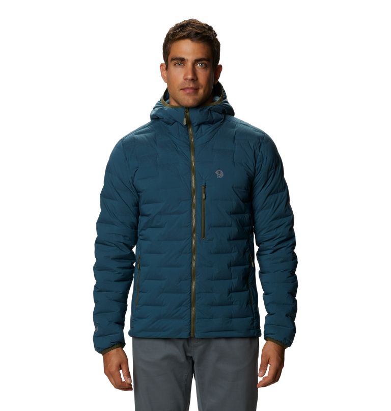 Men S Super Ds Stretchdown Hooded Jacket Mountainhardwear