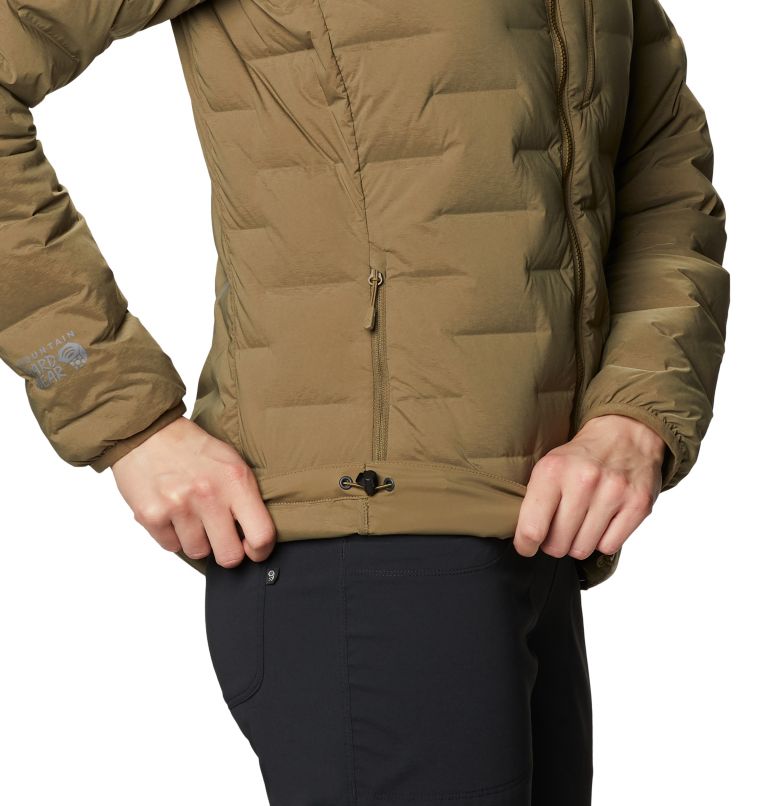 Women's Super/DS Stretchdown Hooded Jacket, Color: Raw Clay, image 5