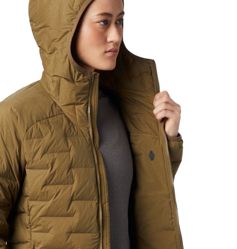 Women S Super Ds Stretchdown Hooded Jacket Mountainhardwear