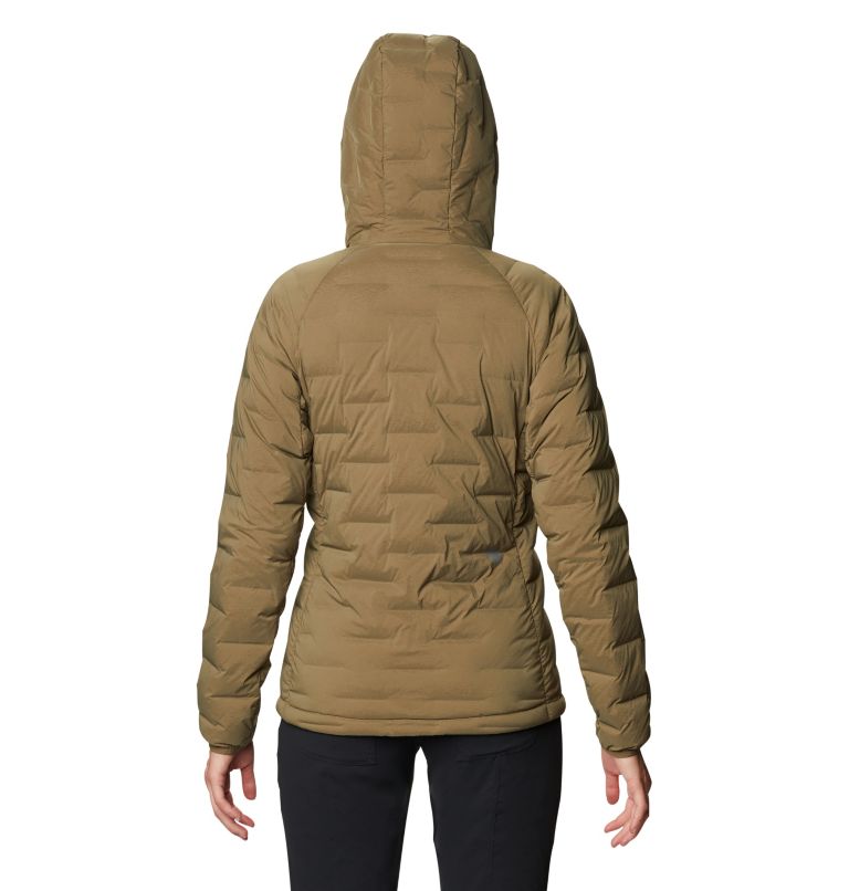 Women's Super/DS Stretchdown Hooded Jacket, Color: Raw Clay, image 2