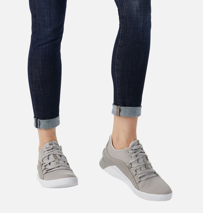 Thumbnail: Women's Out 'N About Plus Lace Sneaker, Color: Dove, image 8