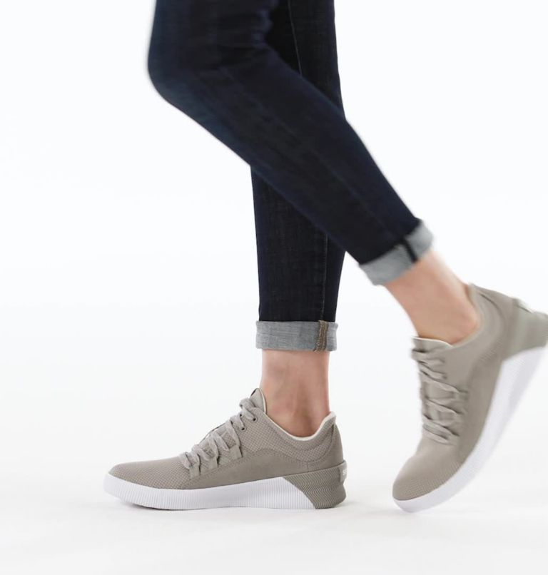 Thumbnail: Women's Out 'N About Plus Lace Sneaker, Color: Dove, image 2
