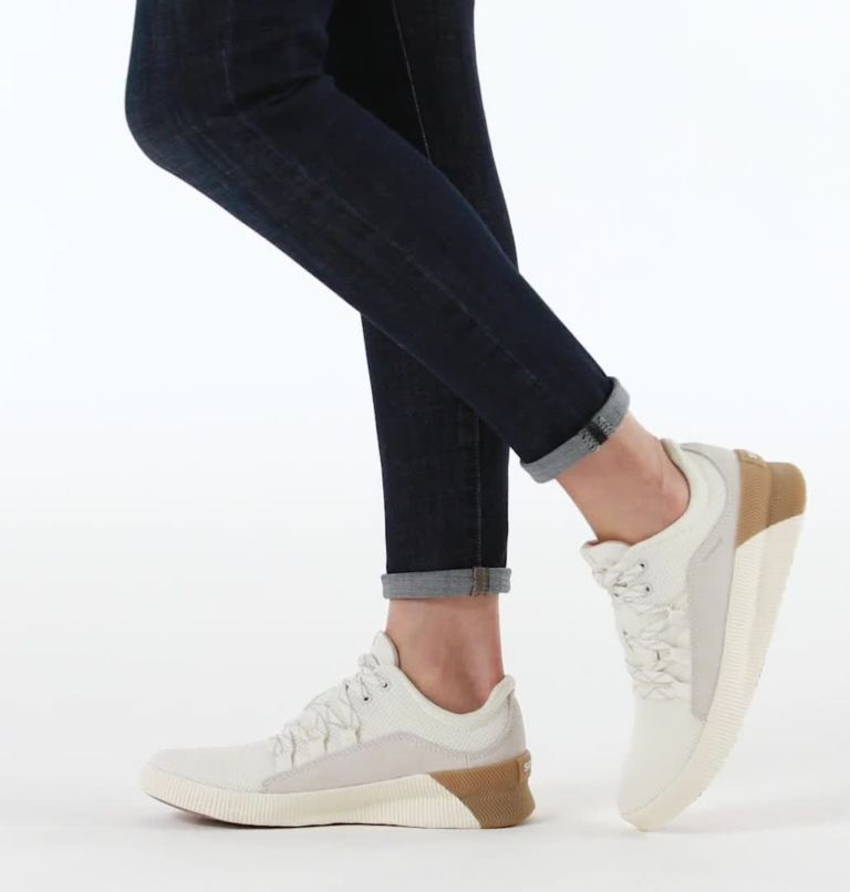 Women's Out 'N About Plus Lace Sneaker, Color: Sea Salt