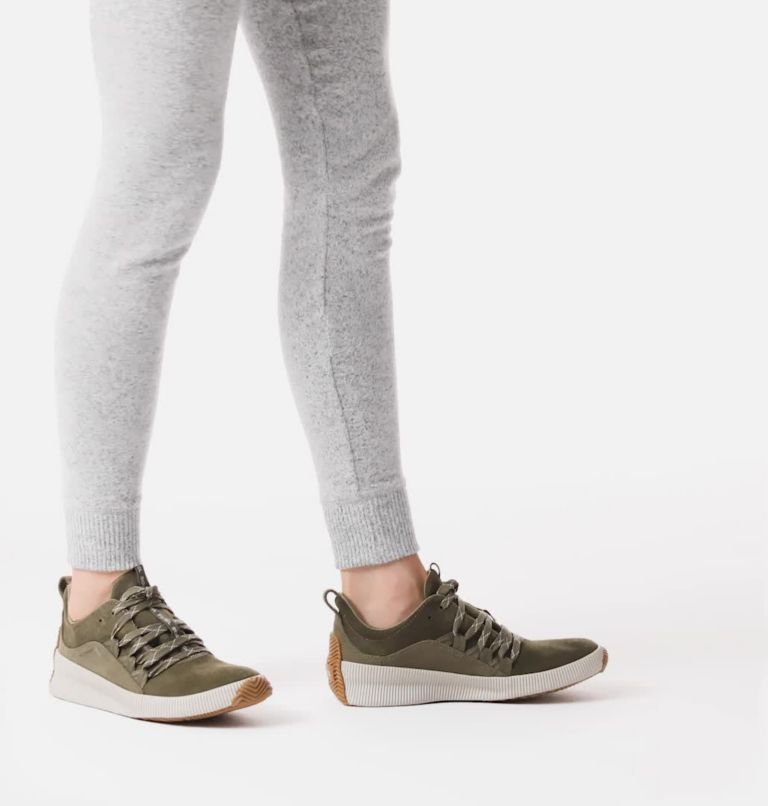 Women's Out N About Plus Lace Sneaker, Color: Sage