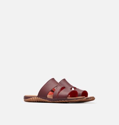 Women's Out N About&trade; Plus Slide OUT N ABOUT&trade; PLUS SLIDE | 224 | 8, Elderberry, 3/4 front